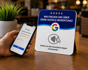 NFC Google Bewertungsaufsteller