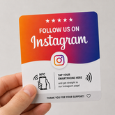 Tapora Instagram NFC Card – Social Media Karte
